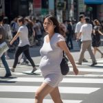 渋谷で見かけた、妊婦　2023年04月04日