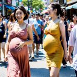 大阪府　茨木市で見かけた、妊婦　2024年08月04日